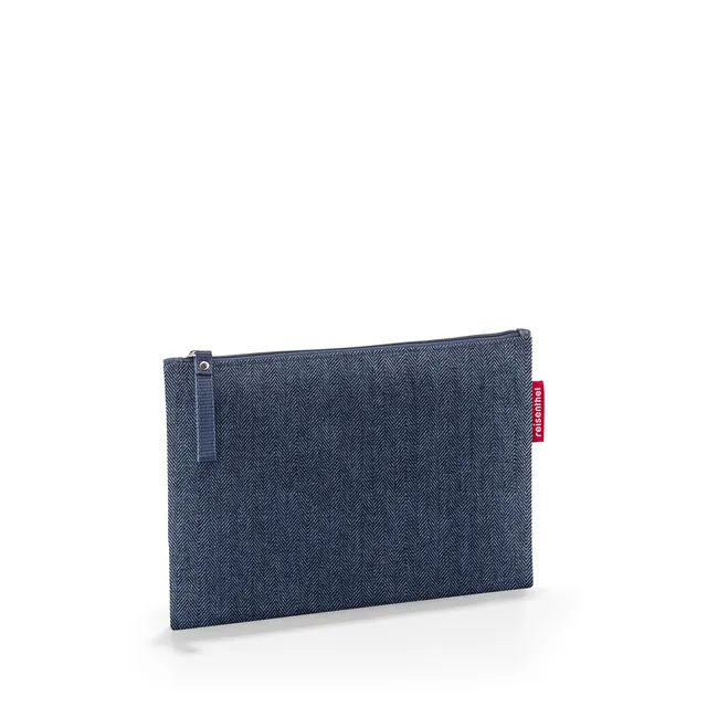 reisenthel-case-1-herringbone-dark-blue-universeller-kleiner-kosmetik-organizer- image 1