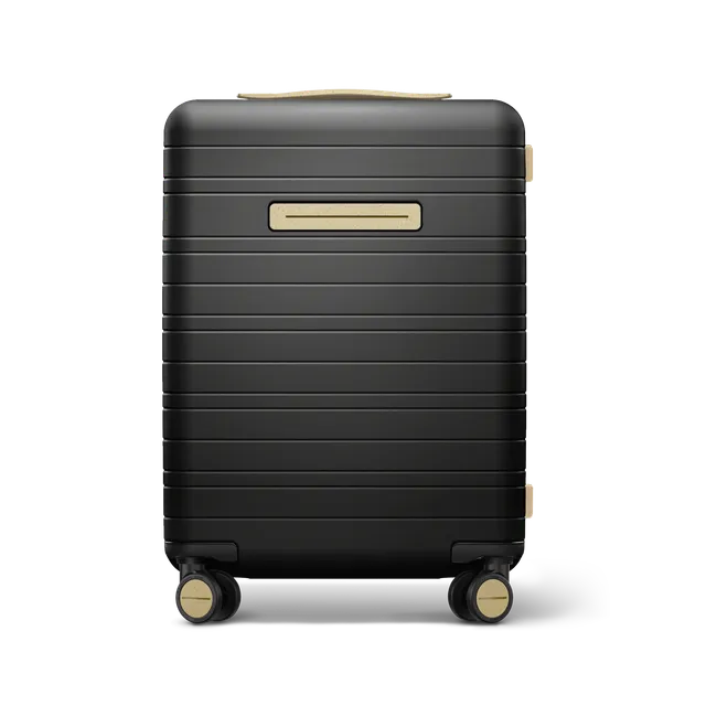 Horizn Studios H5 RE Cabin Hard Shell Trolley / All Black / Kabinengröße 55 cm / recycelt