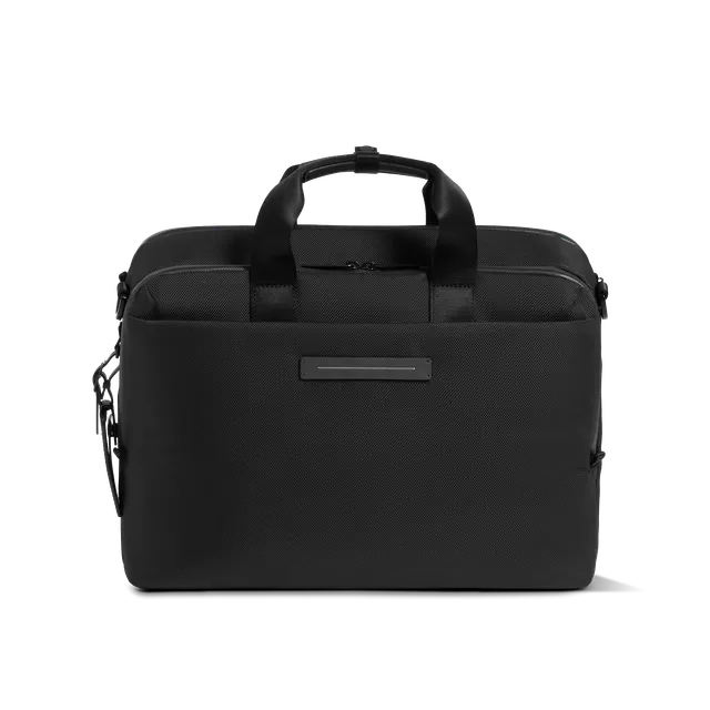 horizn-studios-midtown-aktenkoffer-business-tasche-all-black-hochwertiges-nylon image 1