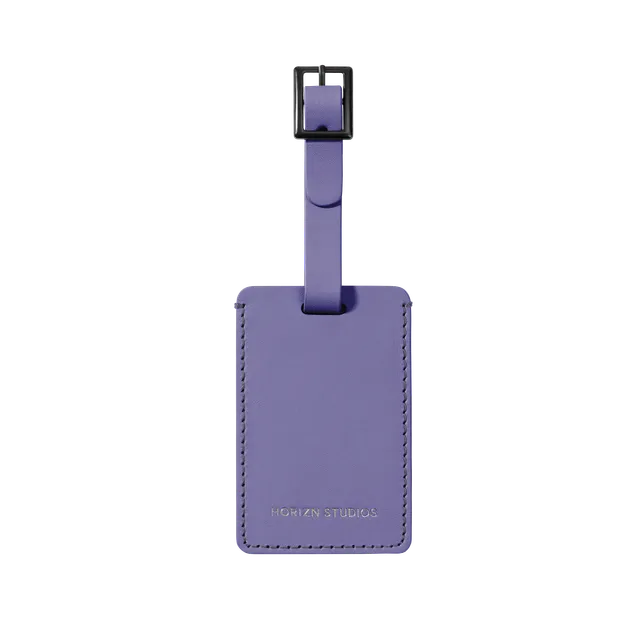 horizn-studios-luggage-tag-kofferanh-nger-purple-blaze-pu-mit-horizn-id-personal image 1