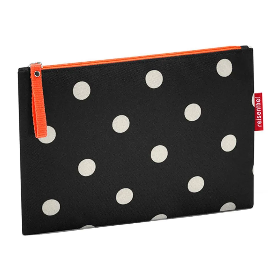 reisenthel-case-1-kosmetiktasche-mixed-dots-rei-verschluss-24-x-17-cm-flacher-re image 1
