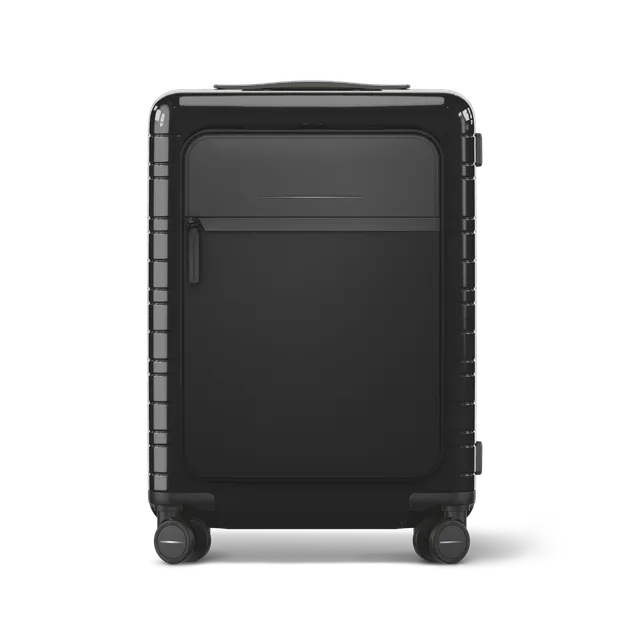 horizn-studios-m5-essential-multi-shell-kabinentrolley-glossy-all-black-55-cm-mi image 1