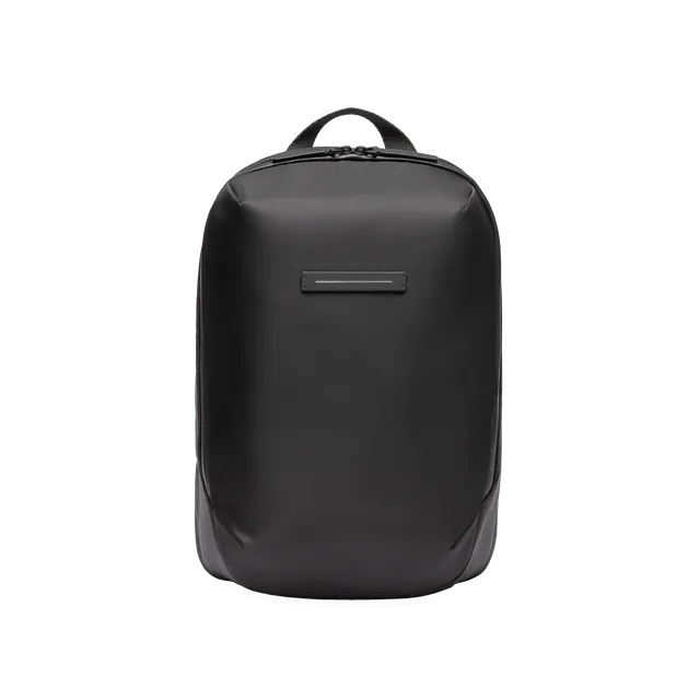 horizn-studios-gion-backpack-light-s-all-black-recycled-nylon-rucksack image 1