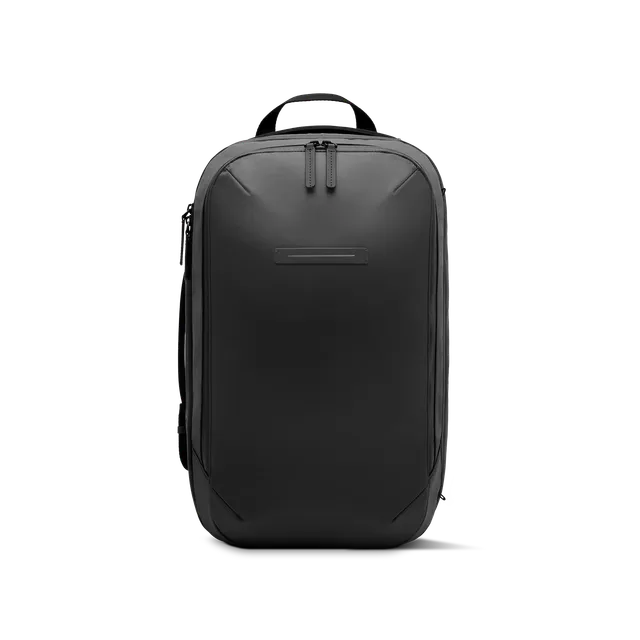horizn-studios-gion-backpack-travel-reiserucksack-all-black-recyceltes-nylon image 1