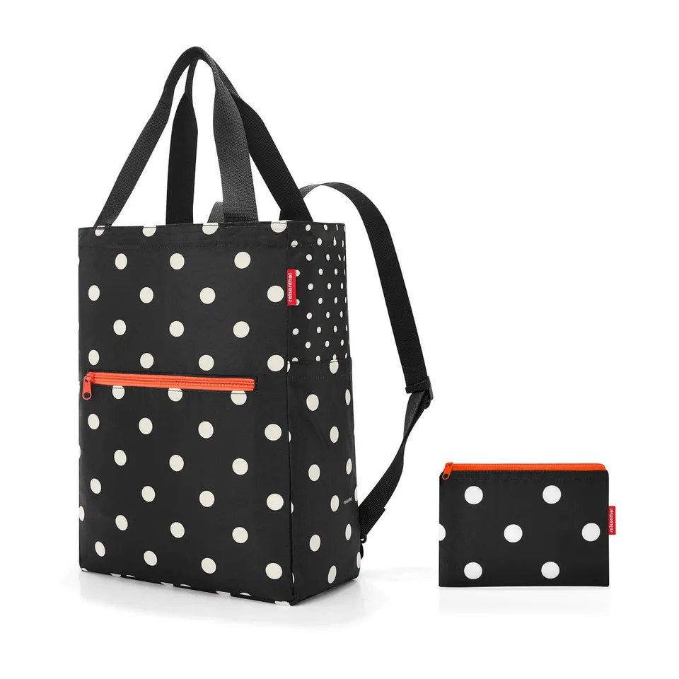 reisenthel-mini-maxi-2-in-1-tragetasche-faltbare-tasche-mit-rucksack-funktion-wa image 1