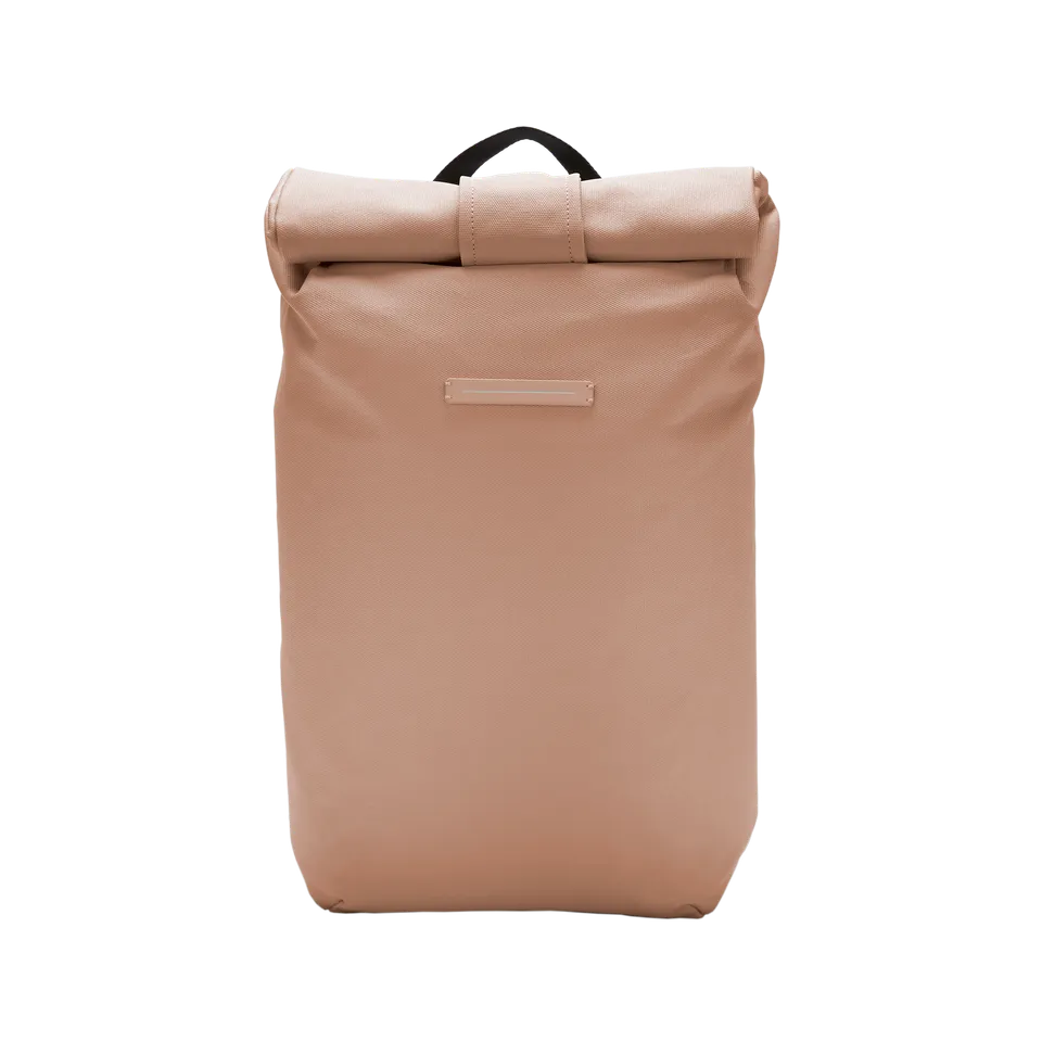horizn-studios-sofo-rolltop-backpack-rucksack-sand-rose-recycled-cotton-canvas-r image 1