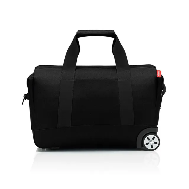 reisenthel-allrounder-trolley-black-wasserabweisende-reisetasche-mit-rollen-tele image 1