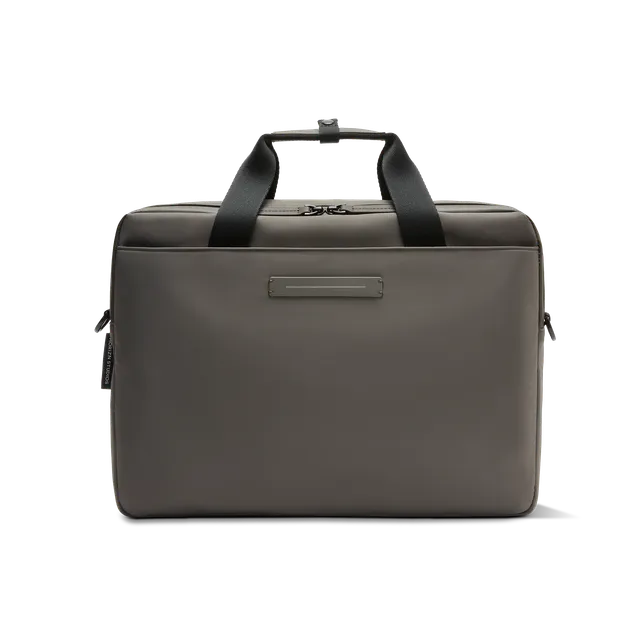 horizn-studios-gion-briefcase-dark-olive-aktentasche-aus-recyceltem-ballistic-ny image 1