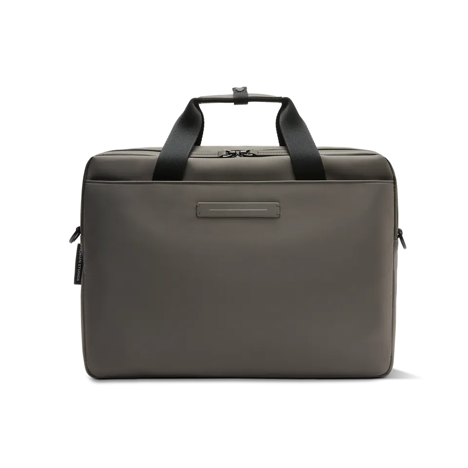 horizn-studios-gion-briefcase-dark-olive-aktentasche-aus-recyceltem-ballistic-ny image 1