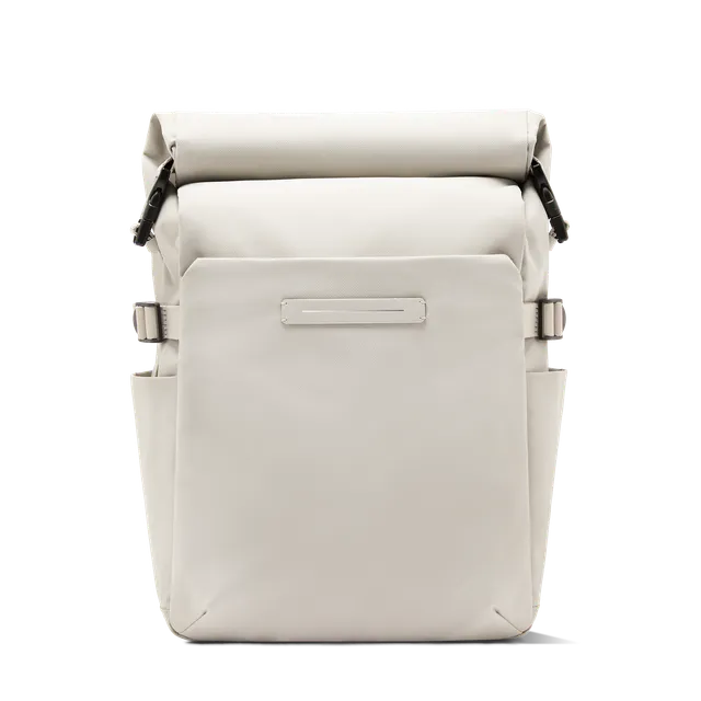horizn-studios-shibuya-rolltop-backpack-sand-grey-rolltop-rucksack-aus-recycelte image 1