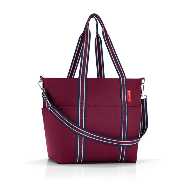 reisenthel-baby-organizer-dark-ruby-wickeltasche-50-x-30-x-20-cm-15-l-mit-kinder image 1