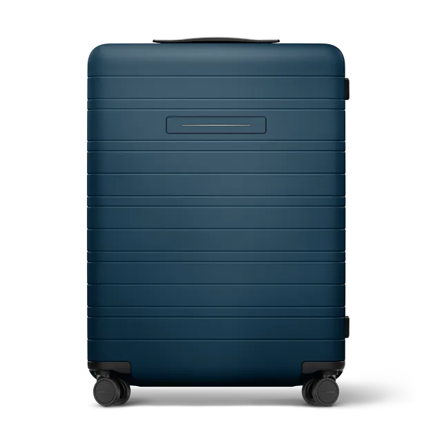 horizn-studios-h6-go-check-in-trolley-gr-e-m-64-cm-premium-hard-shell-river-blue image 1