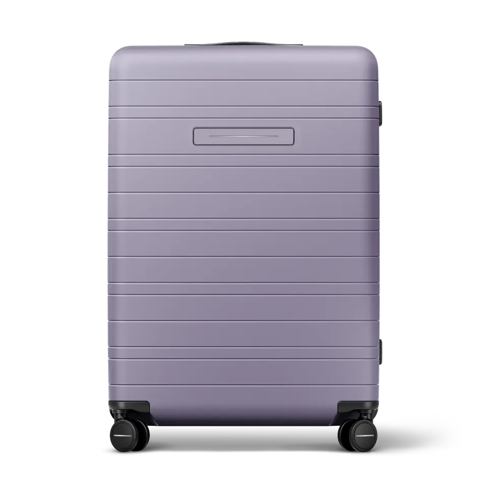 horizn-studios-h7-essential-check-in-trolley-77-cm-grey-lavender-premium-hard-sh image 1