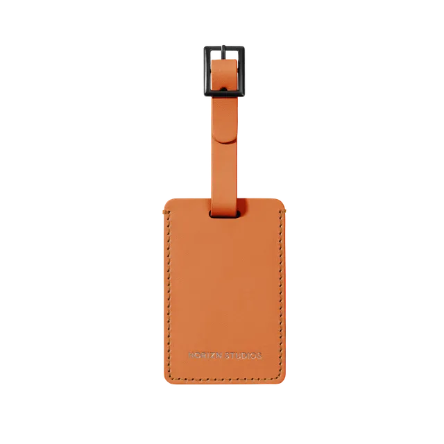 horizn-studios-luggage-tag-orange-glow-kofferanh-nger-aus-pu-mit-signalfarbe image 1
