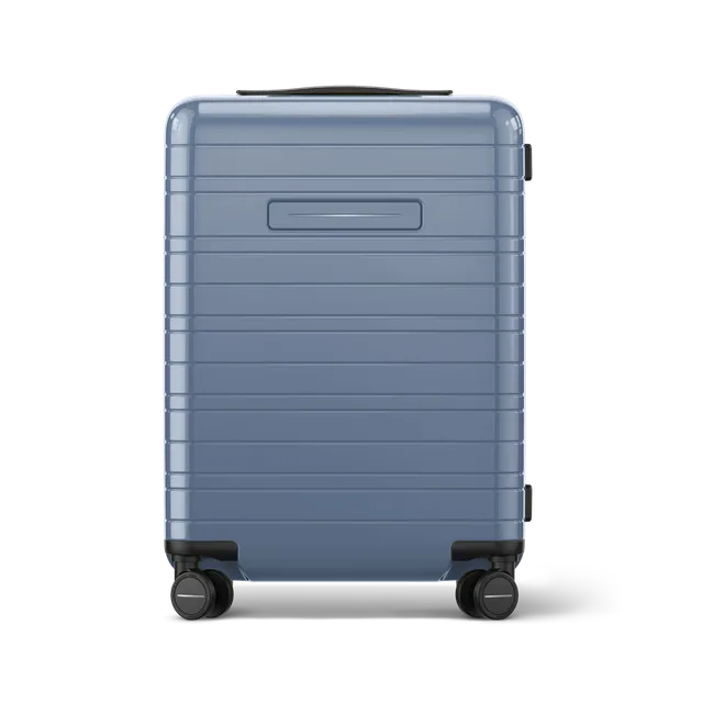 horizn-studios-h5-essential-cabin-trolley-vegan-multi-shell-glossy-blue-vega-55- image 1