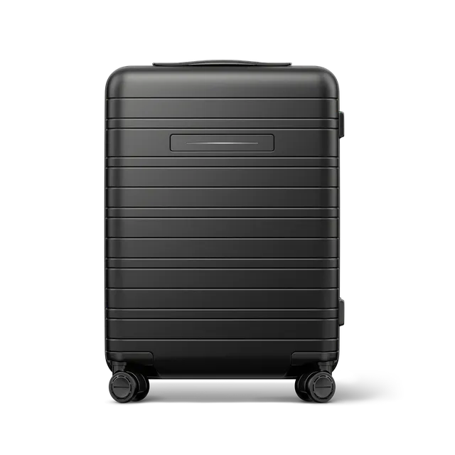 horizn-studios-h5-pro-cabin-trolley-premium-hard-shell-all-black-55-cm image 1