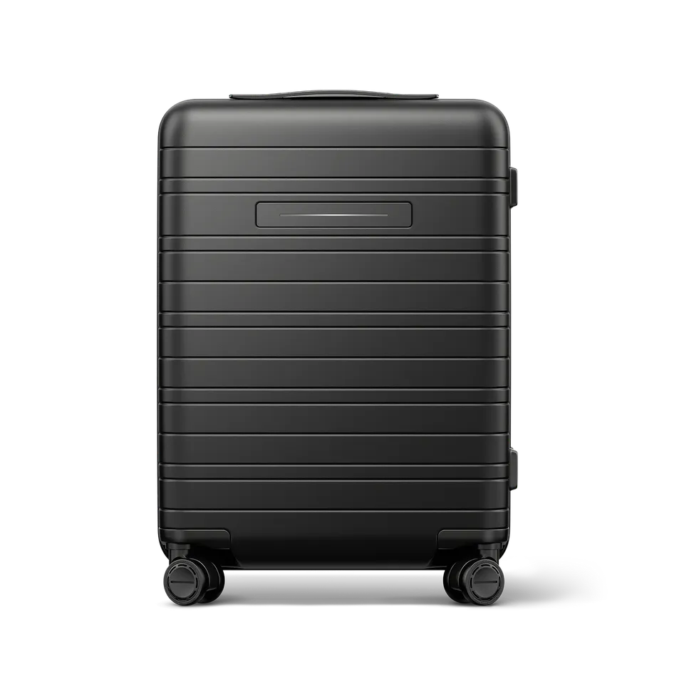 horizn-studios-h5-pro-cabin-trolley-premium-hard-shell-all-black-55-cm image 1