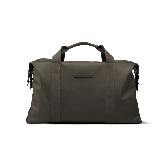 horizn-studios-sofo-weekender-m-dark-olive-recycled-waxed-canvas-reisetasche-gr- image 1