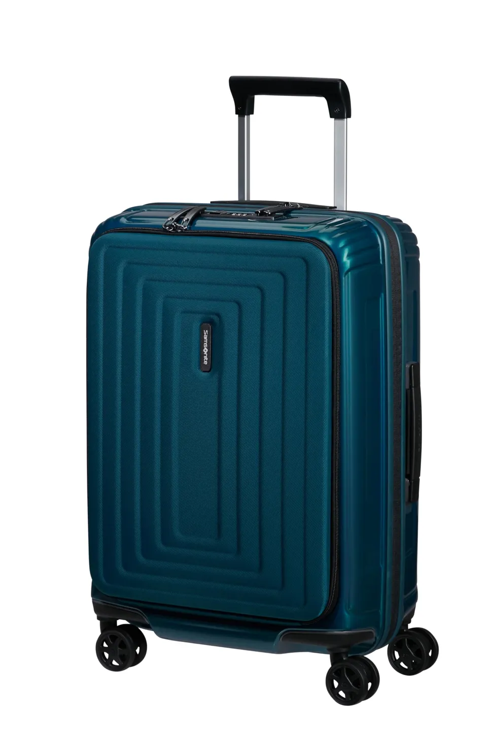 samsonite-neopulse-spinner-s-handgep-ck-trolley-55-cm-42-l-polycarbonat-metallic image 1