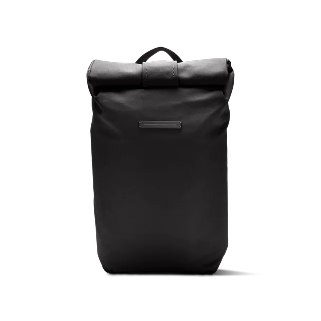 horizn-studios-sofo-rolltop-backpack-all-black-rucksack-aus-recyceltem-wasserdic image 1