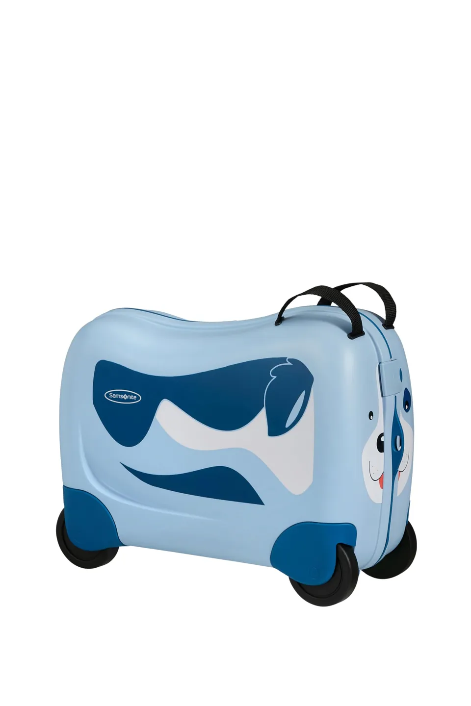 samsonite-dream-rider-kinderkoffer-kindergep-ck-51-cm-28-l-puppy-blau-fahrbarer- image 1