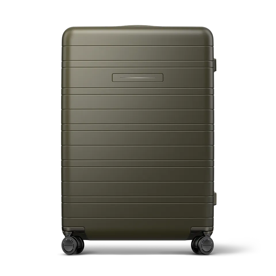 horizn-studios-h7-pro-dark-olive-premium-hard-shell-check-in-trolley-77-cm-l image 1