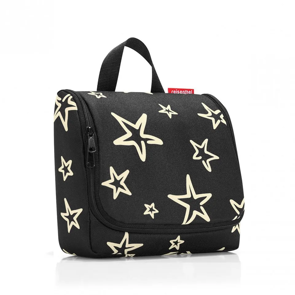 reisenthel-toiletbag-stars-kulturbeutel-zum-aufh-ngen-schwarz-mit-sternenmotiv-2 image 1