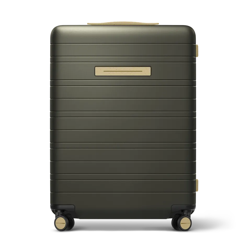 horizn-studios-h6-re-check-in-m-trolley-dark-olive-hard-shell-aus-recyceltem-kun image 1