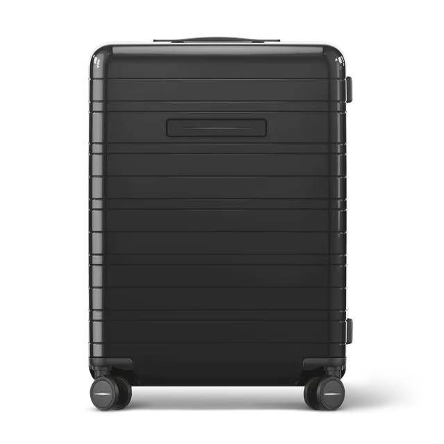 horizn-studios-h6-essential-check-in-m-64-cm-glossy-all-black-premium-hard-shell image 1
