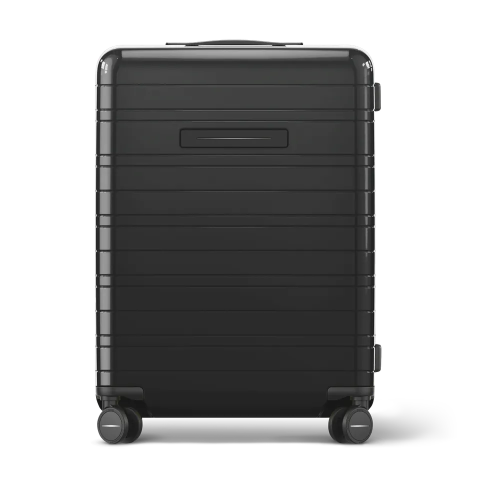 horizn-studios-h6-essential-check-in-m-64-cm-glossy-all-black-premium-hard-shell image 1