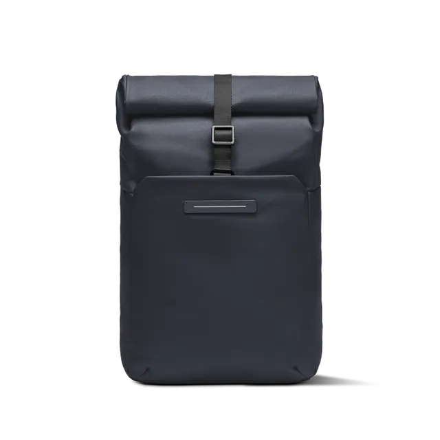 horizn-studios-sofo-rolltop-backpack-x-rucksack-aus-gewachstem-canvas-night-blue image 1