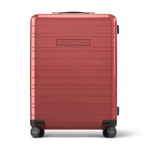 horizn-studios-h6-essential-check-in-m-64-cm-glossy-true-red-premium-hard-shell- image 1