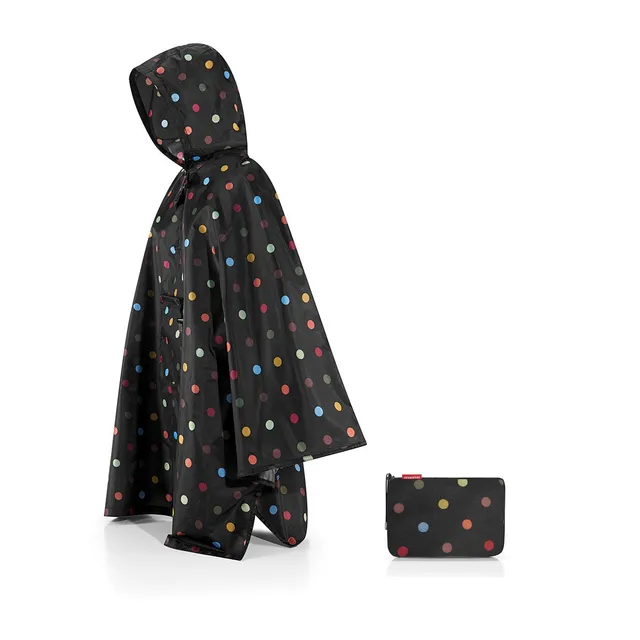 reisenthel-mini-maxi-poncho-klein-verpackter-regencape-aus-wasserabweisendem-pol image 1
