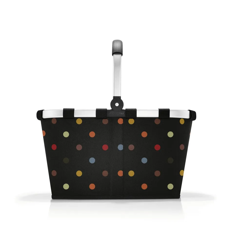 reisenthel-carrybag-einkaufskorb-dots-22-l-aluminiumrahmen-wasserabweisend image 1