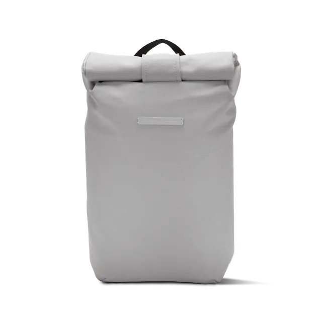horizn-studios-sofo-rolltop-rucksack-light-quartz-grey-recycled-cotton-canvas image 1