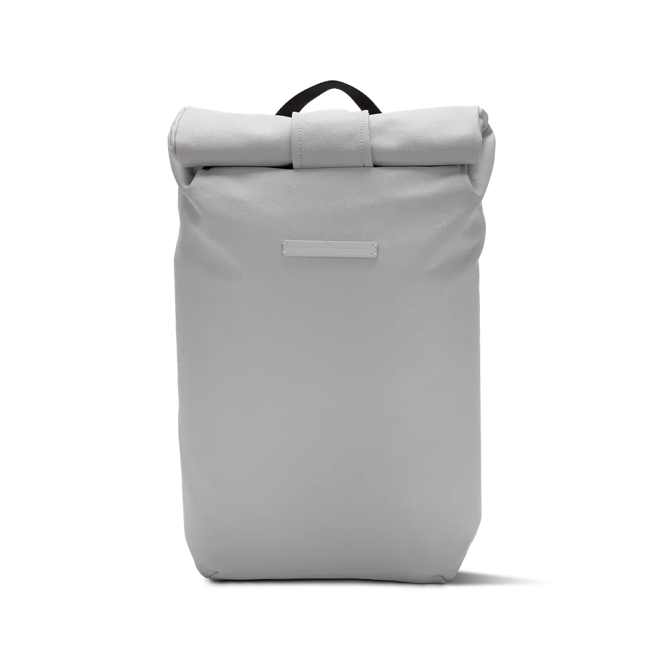 horizn-studios-sofo-rolltop-rucksack-light-quartz-grey-recycled-cotton-canvas image 1