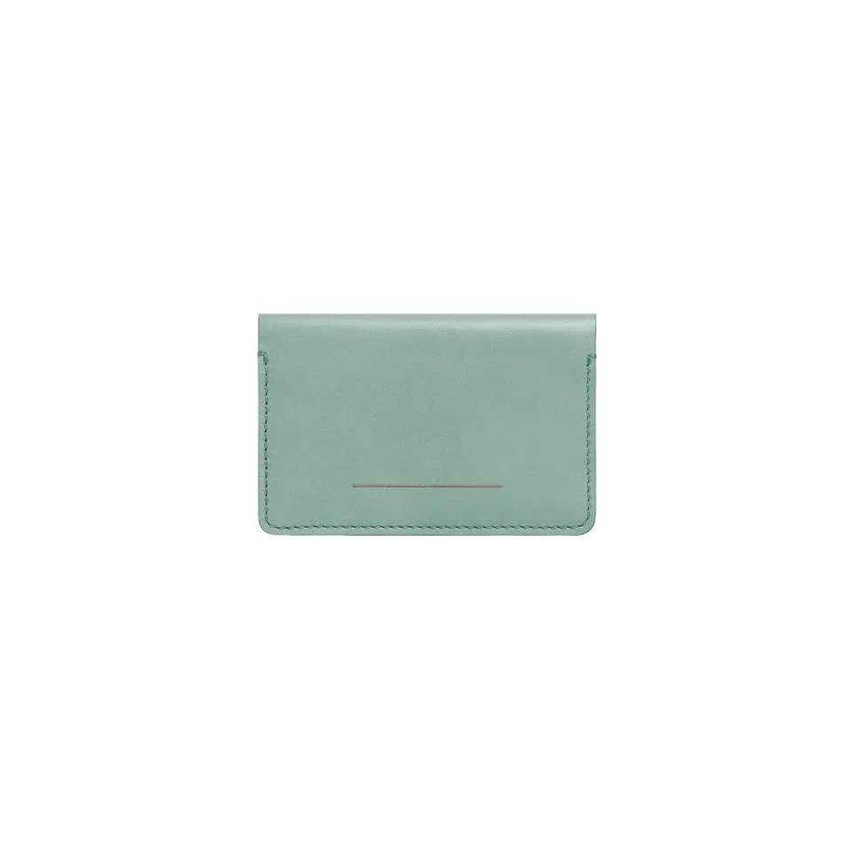 horizn-studios-double-card-holder-kartenetui-marine-green-vacchetta-leder image 1