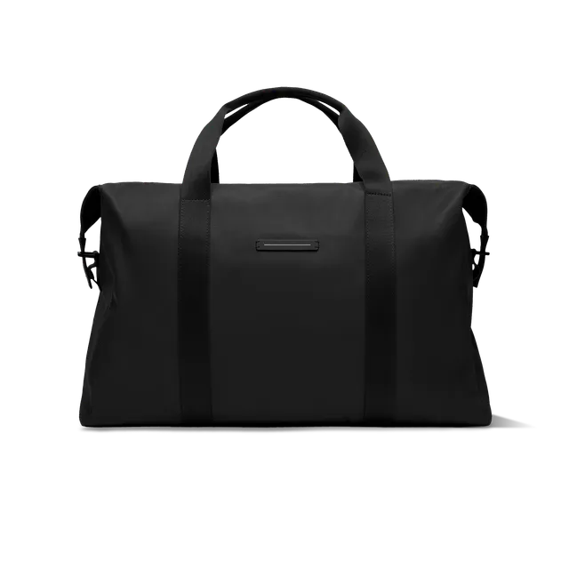 horizn-studios-sofo-weekender-l-black-recycelte-wasserdichte-waxed-canvas image 1