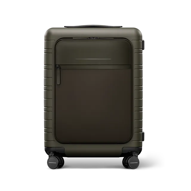 horizn-studios-m5-essential-dark-olive-kabinentrolley-mit-fronttasche-55-cm-mult image 1
