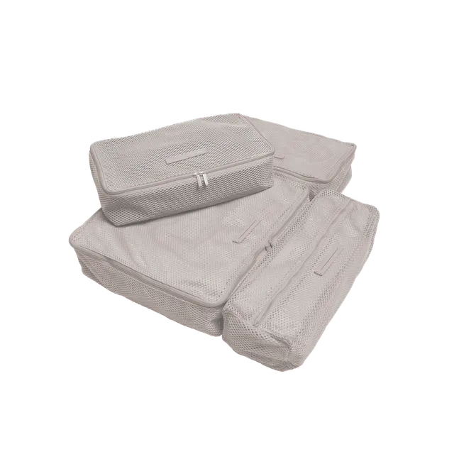 horizn-studios-packing-cubes-sand-grey-packw-rfel-set-aus-nylon-mesh image 1