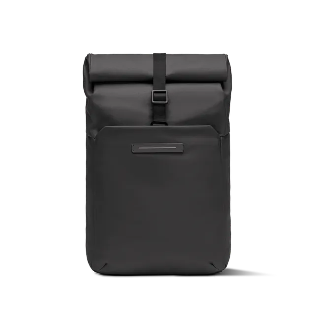 horizn-studios-sofo-rolltop-backpack-x-all-black-waxed-canvas-rolltop-rucksack image 1