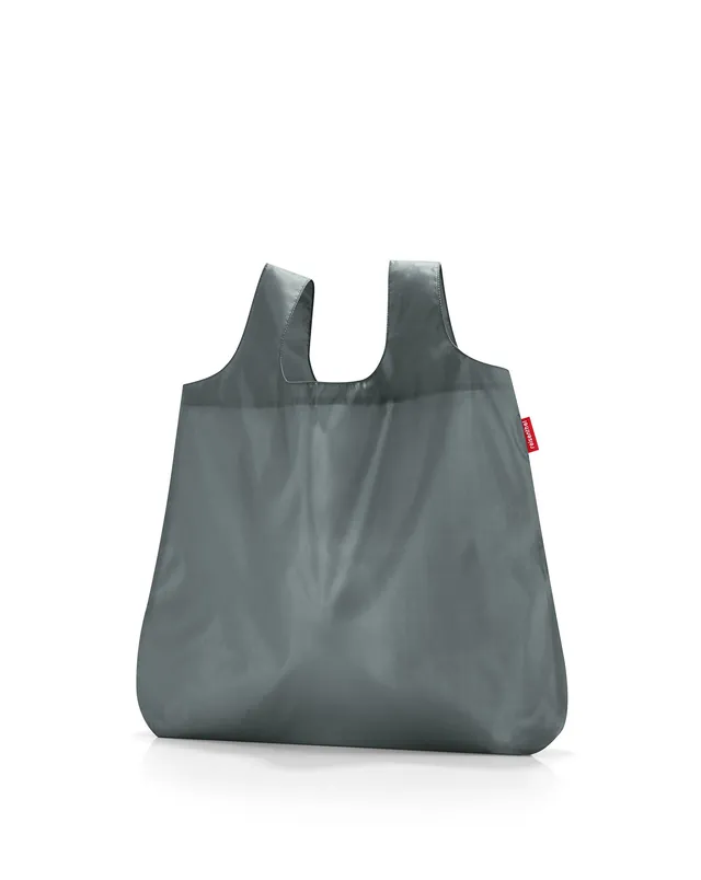 reisenthel-mini-maxi-shopper-pocket-einkaufstasche-grau-15-liter-faltbar-auf-5-x image 1