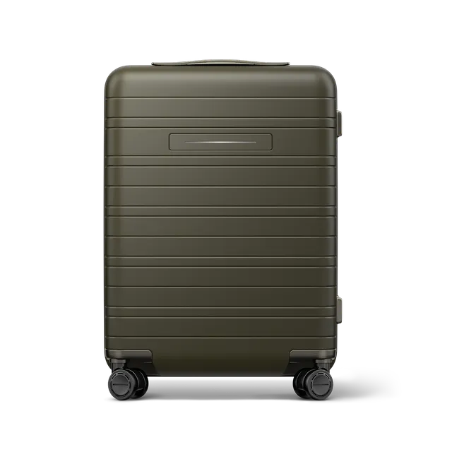 horizn-studios-h5-pro-handgep-ck-trolley-dark-olive-premium-hard-shell-kabinengr image 1