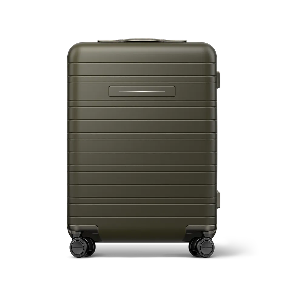 horizn-studios-h5-pro-handgep-ck-trolley-dark-olive-premium-hard-shell-kabinengr image 1