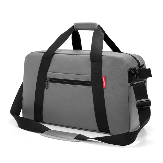 reisenthel-traveller-reisetasche-55-l-57-x-34-x-27-cm-canvas-grau-mit-tragegurt- image 1