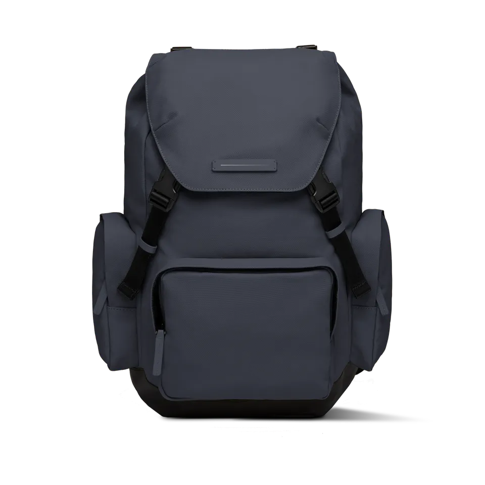 horizn-studios-sofo-backpack-travel-rucksack-night-blue-gewachster-recycelter-ba image 1