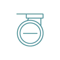 horizn-studios-wheel-caps-50-mm-essential-ersatzradkappen-f-r-cabin-koffer-teal- image 1