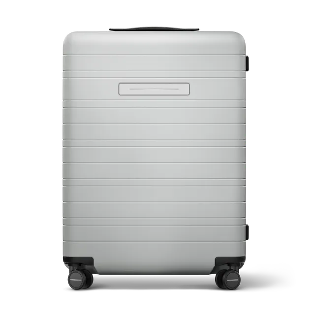 horizn-studios-h6-essential-check-in-trolley-premium-hard-shell-light-quartz-gre image 1