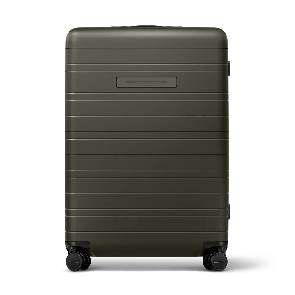 horizn-studios-h7-essential-check-in-trolley-gr-e-l-premium-hard-shell-dark-oliv image 1