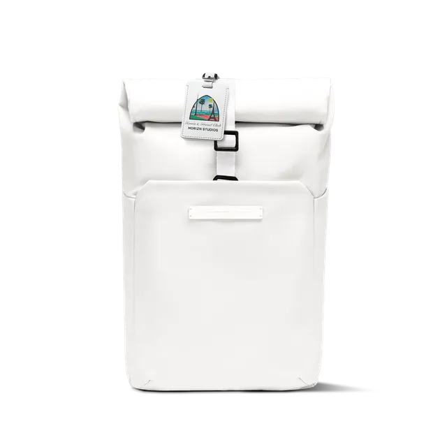 horizn-studios-sofo-rolltop-x-tennis-edition-rolltop-rucksack-all-white image 1